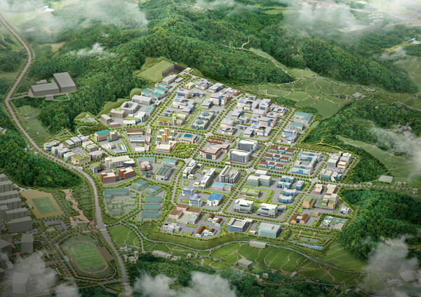 ▲ 괴산대제산업단지 조감도.ⓒ괴산군