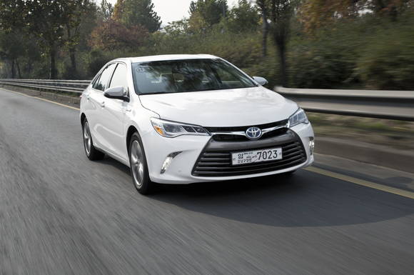 ▲ 토요타 캠리 하이브리드.ⓒ한국토요타자동차