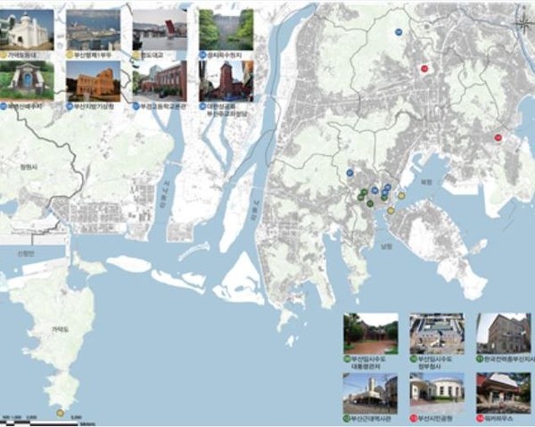 ▲ '피란수도 유산' 세계유산 잠정목록 등재신청서에 기재된 유산ⓒ부산시