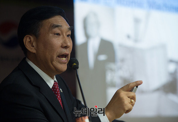 ▲ 조시철 통일선교건국연구소장. ⓒ뉴데일리 정상윤 기자