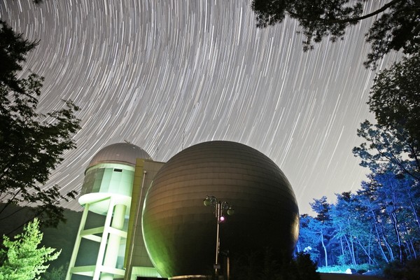▲ 좌구산 천문대 전경.ⓒ증평군