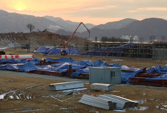 ▲ 국내 한 건설공사 현장. ⓒ뉴데일리경제 DB