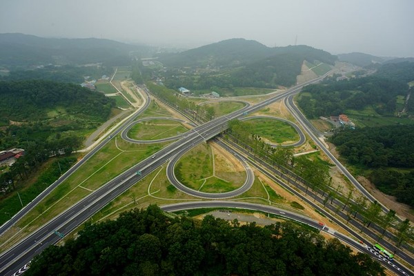 ▲ 충북 청주시 3차 우회도로 전경.ⓒ청주시