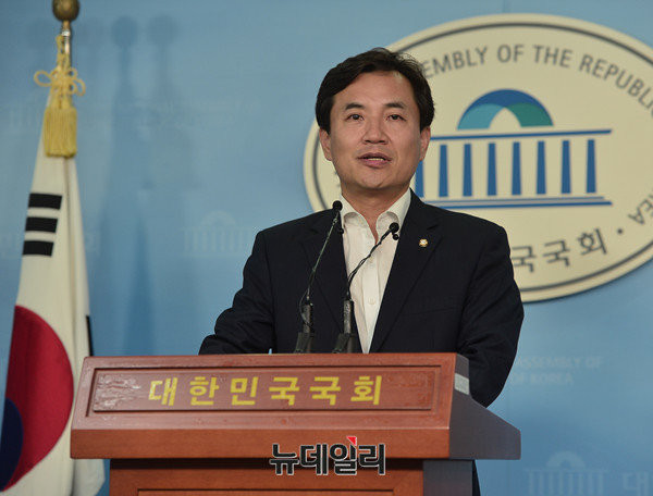 새누리당 김진태 의원. ⓒ뉴데일리 정상윤 기자