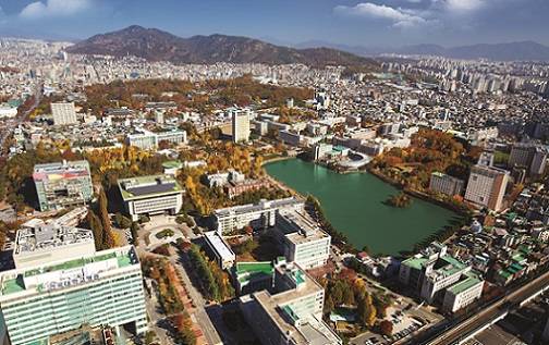 ▲ 서울 광진구 건국대학교 전경. ⓒ건국대