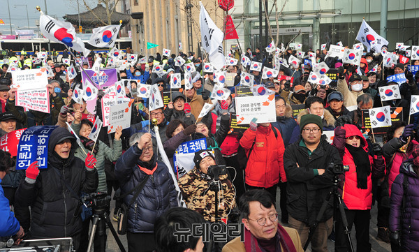 ▲ 자유청년연합 장기정 대표 ⓒ 뉴데일리 공준표