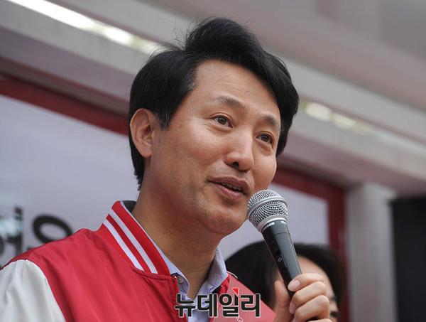 ▲ 오세훈 전 서울시장. 4·13 총선 당시 모습이다. ⓒ뉴데일리 DB