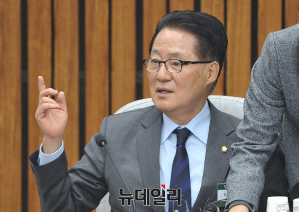 ▲ 국민의당 박지원 원내대표. ⓒ뉴데일리 이종현 기자