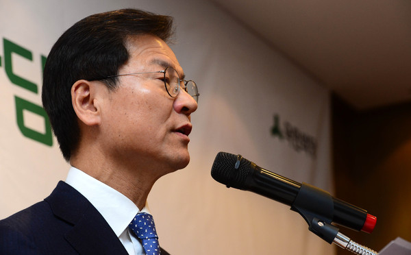 ▲ 국민의당 천정배 전 공동대표가 26일 오후 서울 여의도 한 식당에서 송년 기자간담회를 하고 있다. ⓒ뉴시스 사진DB