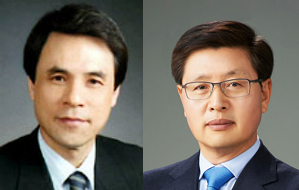 ▲ (왼쪽부터)이교진 일진제강 대표이사 사장, 박제승 일진디스플레이 대표이사 사장.ⓒ일진그룹