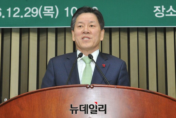 ▲ 주승용 국민의당 신임 원내대표.ⓒ이종현 기자