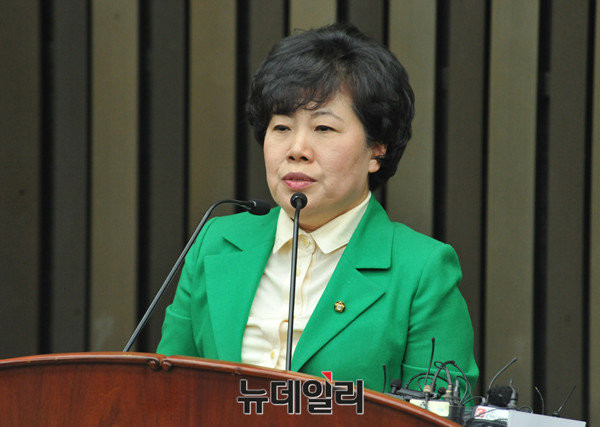 ▲ 국민의당 조배숙 신임 정책위의장. ⓒ뉴데일리 이종현 기자