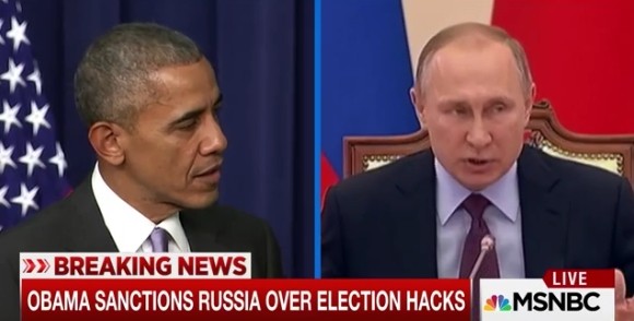 미국 정부가 러시아의 '美대선 개입 해킹' 의혹에 대한 고강도 보복 조치에 돌입했다. 사진은 관련 美'NBC 뉴스'보도영상 일부.ⓒ美'NBC 뉴스' 보도영상 캡쳐