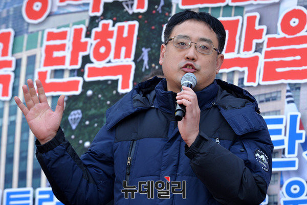 ▲ 변희재 미디어워치 대표. ⓒ뉴데일리 이종현 기자