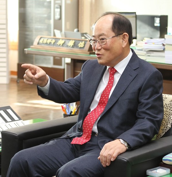 ▲ 류한우 단양군수.ⓒ단양군