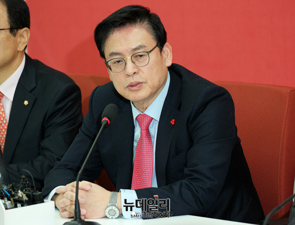 ▲ 새누리당 정우택 원내대표. ⓒ뉴데일리 이기륭 기자