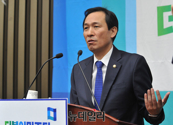 ▲ 더불어민주당 우상호 원내대표. ⓒ뉴데일리 이종현 기자