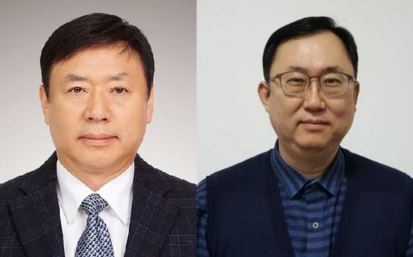 ▲ 이승준 오리온 연구소장 부사장(좌), 안계형 중국법인 대표이사. ⓒ오리온