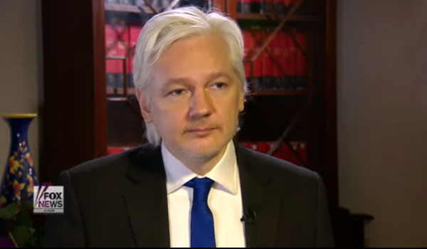 ▲ 지난 3일 오후 10시(현지시간) 美폭스뉴스의 '해니티'에 출연한 줄리안 어산지는 "해킹한 이메일은 러시아로부터 받은 게 아니다"라고 밝혔다. ⓒ美폭스뉴스 관련방송 화면캡쳐