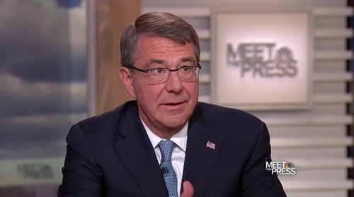 ▲ 애슈턴 카터 美국방장관이 북한의 ICBM 발사 위협과 관련해 "미국과 동맹국의 영토를 위협한다면 격추할 것"이라고 밝혔다. 사진은 카터 美국방장관.ⓒ美'NBC' 방송 '밋더프레스' 방송분 캡쳐