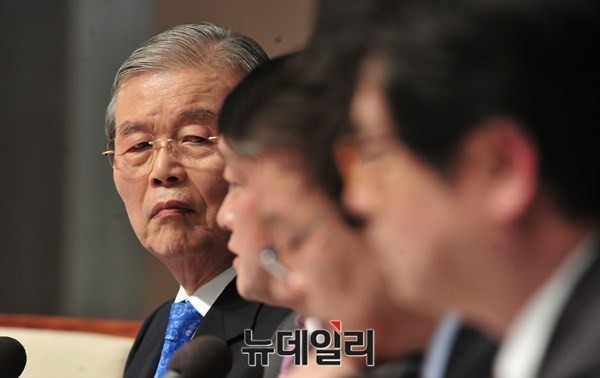 ▲ 김종인 전 더불어민주당 비상대책위원회 대표.ⓒ뉴데일리