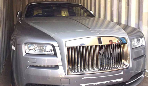 ▲ 北전직 외교관 한선익이 밀수하려다 방글라데시 세관에 적발된 롤스로이스 고스트. ⓒ방글라데시 세관정보-자유아시아방송 관련보도 화면캡쳐