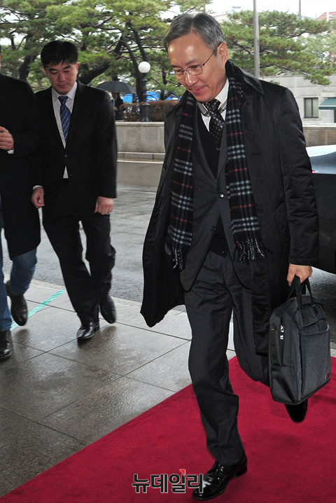 ▲ 탄핵심판 주심인 강일원 재판관. ⓒ뉴데일리 공준표 기자.