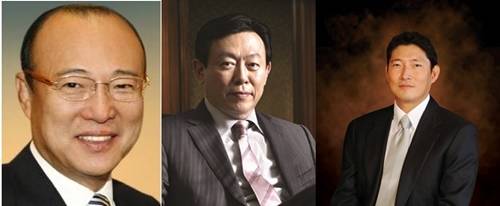 ▲ 왼쪽부터 한화 김승연 회장, 롯데 신동빈 회장, 효성 조현준 회장.ⓒ각 사