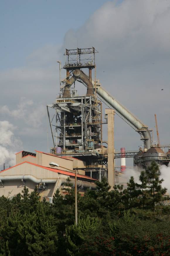 ▲ 포항 1고로 전경.ⓒ포스코