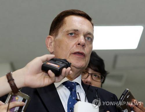 ▲ 요하네스 타머 아우디폭스바겐코리아 총괄사장.ⓒ연합뉴스