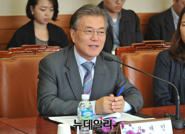 ▲ 더불어민주당 문재인 전 대표. ⓒ뉴데일리 이종현 기자