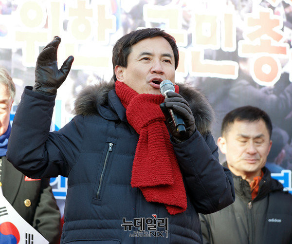 김진태 새누리당 의원. ⓒ뉴데일리 이기륭 기자