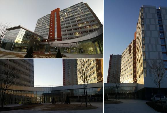 ▲ 경기 고양시 덕양구 원흥동에 들어선 한국장학재단 '제1호 대학생 연합생활관'. ⓒ뉴데일리경제