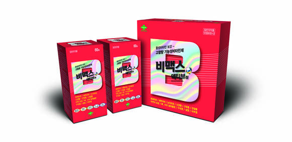 ▲ 고함량 기능성비타민제 '비맥스 액티브정' 제품사진.ⓒ녹십자