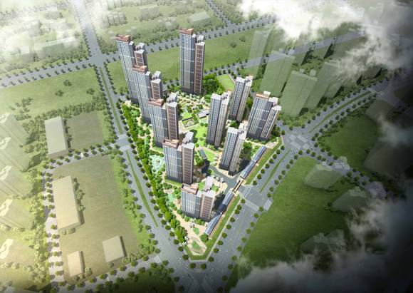 ▲ '송도국제도시 호반베르디움 3차 에듀시티' 조감도. ⓒ호반건설