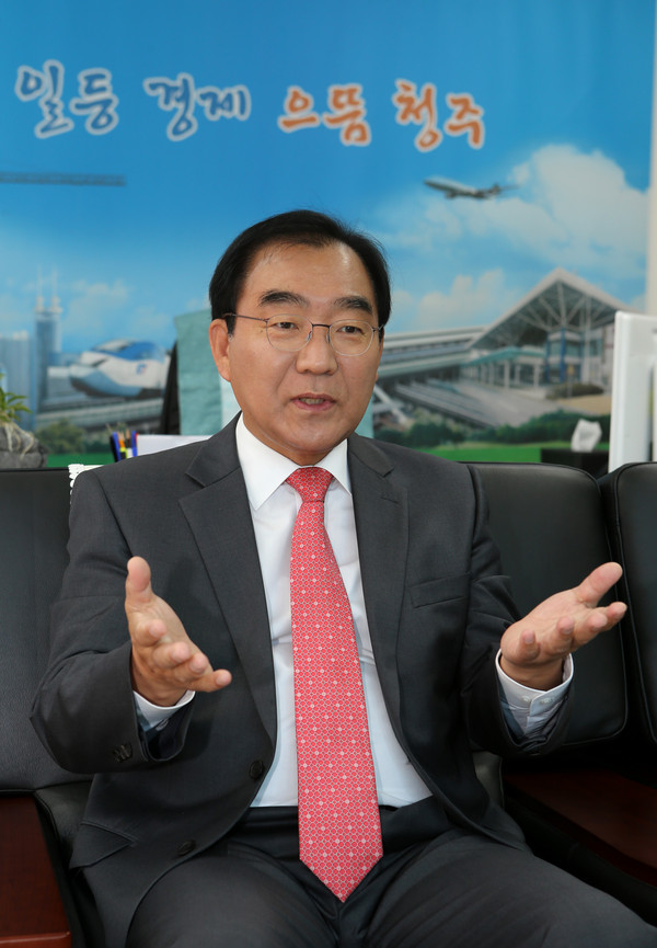 ▲ 이승훈 충북 청주시장.ⓒ청주시