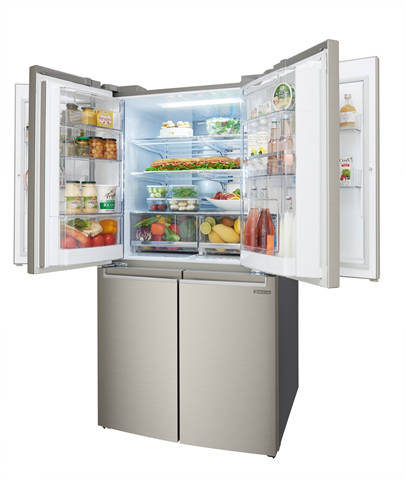 LG 더블 매직스페이스 냉장고. ⓒLGE
