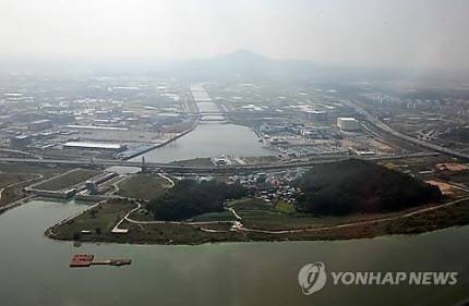 ▲ 아라뱃길 전경 ⓒ 연합뉴스