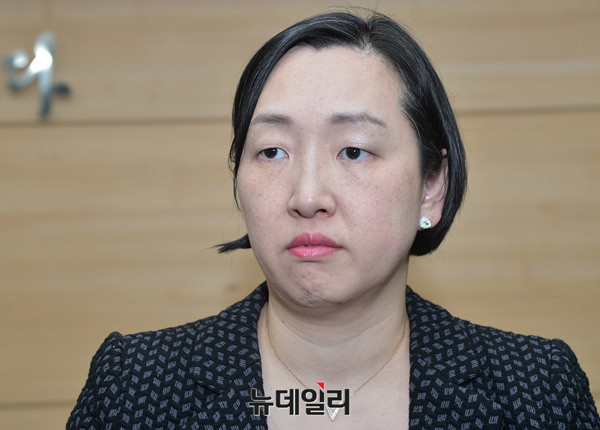 ▲ 자유와통일을향한변호사연대 인지연 사무총장 ⓒ 뉴데일리 공준표