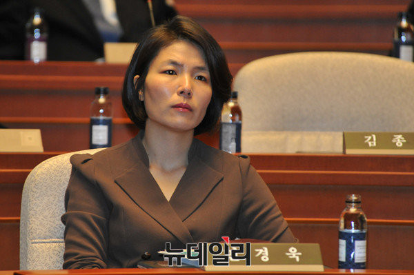 ▲ 새누리당 전희경 의원. 전 의원은 같은날 SNS를 통해 