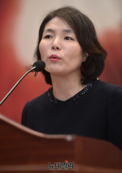 ▲ 새누리당 전희경 의원 ⓒ 뉴데일리 공준표