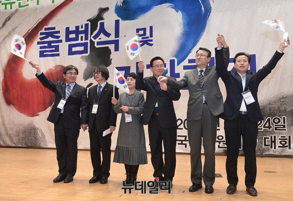 ▲ 자유민주주의수호시민연대 집행위원 ⓒ 뉴데일리 공준표