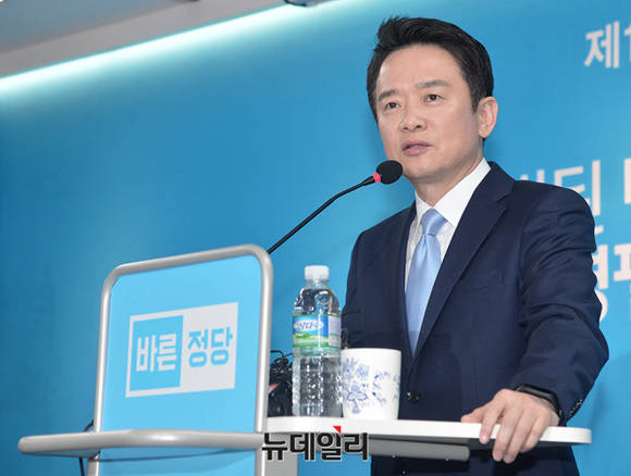 ▲ 발언하는 남경필 경기도지사 (자료사진) ⓒ 뉴데일리 공준표 기자