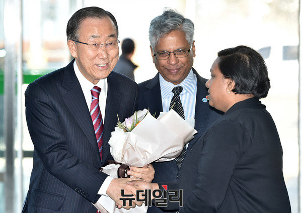 ▲ 반기문 전 유엔사무총장. ⓒ뉴데일리 사진DB