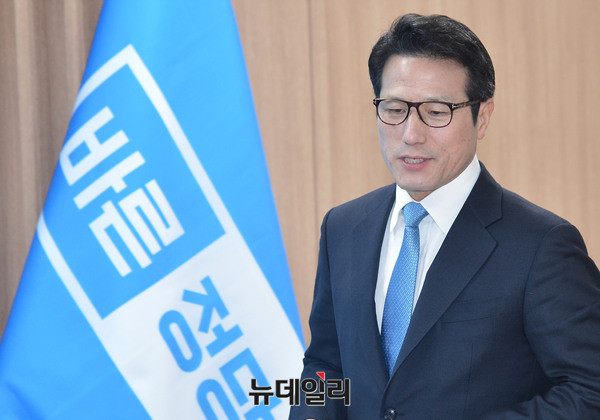 ▲ 발언하는 주호영 바른정당 원내대표 ⓒ 뉴데일리 공준표