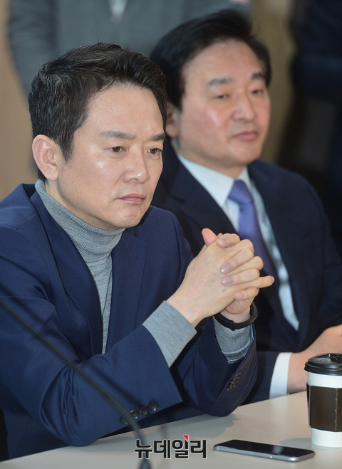 ▲ 발언하는 주호영 바른정당 원내대표 ⓒ 뉴데일리 공준표