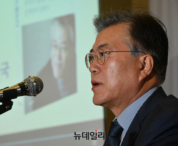 ▲ 더불어민주당 문재인 전 대표. ⓒ뉴데일리 정상윤 기자