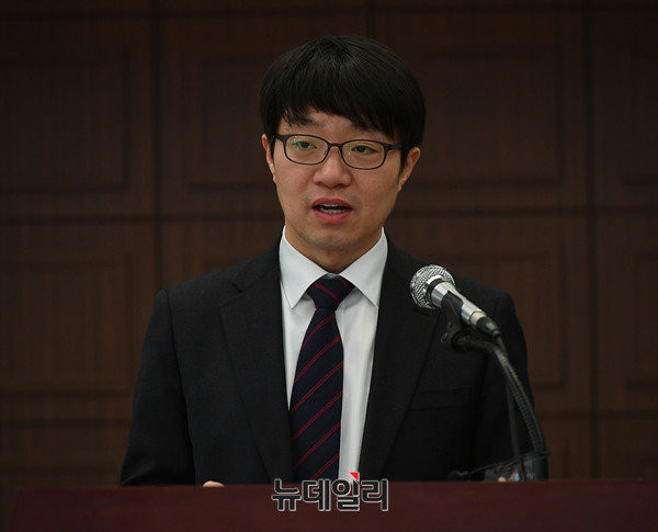 ▲ 홍세욱 법무법인 에이치스 변호사. ⓒ뉴데일리 정상윤 기자