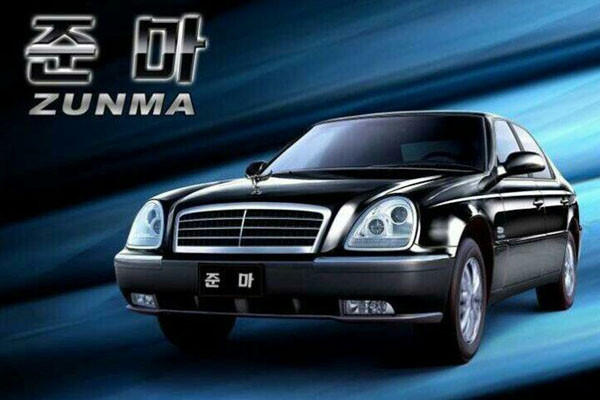 ▲ 지난해 1월부터 대량 생산하기 시작한 '준마 2016'차량, 김정은은 최근 중앙당 간부들에게 이 차량을 선물로 지급, 가격 8만 달러. ⓒ자유북한방송