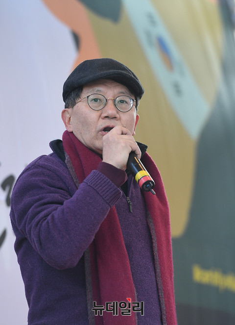 ▲ 박성현 자유통일유권자본부 집행위원장. ⓒ뉴데일리 정상윤 기자
